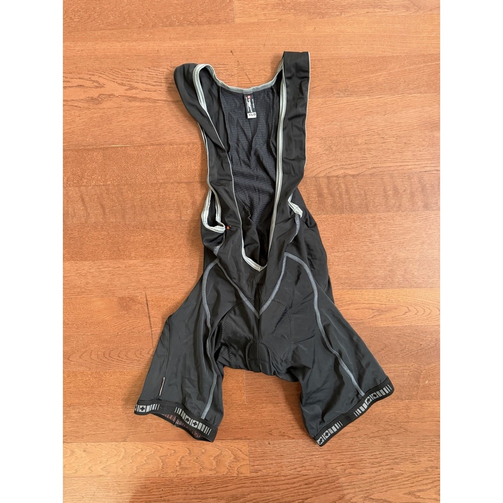 Men's Black Athletic Cycling Bib Shorts
